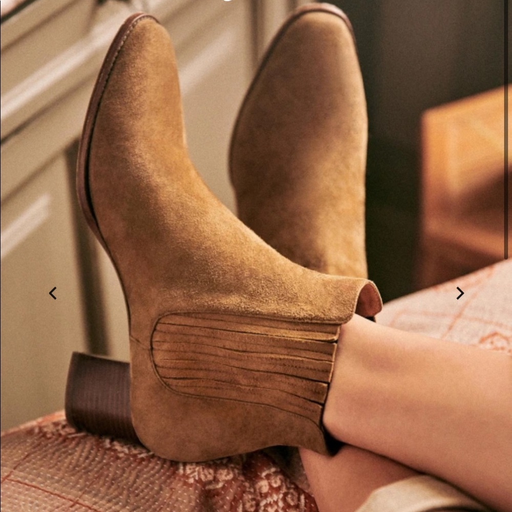 Sezane Jules Boots - Taupe